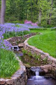 Bell S Run Creek At Chanticleer Garden In Wayne Pennsylvania Water Features In The Garden Beautiful Gardens Waterfalls Backyard