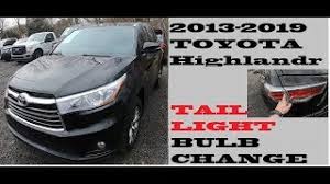 2015 highlander tail lights moisture problem. How To Replace Change Tail Light Bulbs Toyota Highlander 2013 2019 Youtube