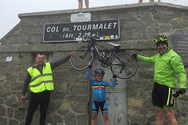 Col du tourmalet is, along with mont ventoux and alpe d'huez, one of the three great cycling climbs. Eight Year Old British Boy Conquers The Col Du Tourmalet Cycling Weekly