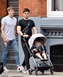 The couple were engaged on october 1, 2015 and later married on may 6, 2017. Tom Daley 25 And His Husband Dustin Lance Black 44 Enjoy Walk With Son Daily Mail Online
