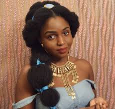 Cillechazal Black Girl Halloween Costume Cosplay Woman Princess Jasmine Costume