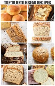 Top 10 Keto Bread Recipes A Recipe Collection Of The Top Most Delicious And Great Tasting Ketogenic Bread Keto Bread Keto Bread Coconut Flour Almond Recipes