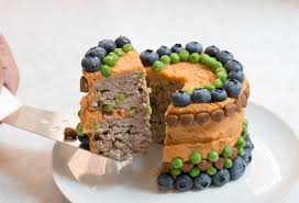 Dog Birthday Cake Recipe: Meatloaf & Veggies | 17 Apart