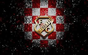 Liverpool v fc utrecht 2010/2011 europa league group k pin badge vgc. Fc Utrecht Glitter Logo Eredivisie Red White Checkered Background Soccer Hd Wallpaper Peakpx