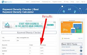 How To Check Keyword Density Step 4 With Images Search Engine Optimization Plagiarism Checker Keywords