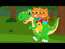 Lili Gato E Amigos Passeio De Dinossauro Desenho Animado Em Portugues Brasil Youtube Cartoon Kids Cat Family Cartoon