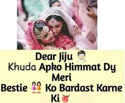 Happy Birthday Wishes In Hindi Shayari For Jiju Dear Dubai Jiju Friends Quotes Funny Bff Quotes Funny Real Friendship Quotes