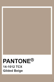 pantone gilded beige kleurenpalet kleur inspiratie kleurenpaletten