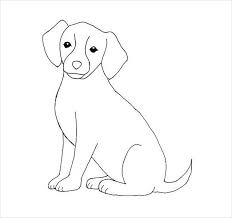 Dog Easy Drawing Template Jpg 585 550 Cool Easy Drawings Easy Drawings Easy Drawing Steps