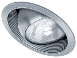 Liton Lr948 6 Inch Line Voltage Modern Halogen Recessed Sloped Eyeball With Baffle Trim Lit Lr948 Recessed Lighting Modern Recess