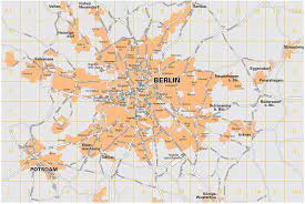 Adresse und weg finden mit der google karte. Stadtplan Von Berlin Detaillierte Gedruckte Karten Von Berlin Deutschland Der Herunterladenmoglichkeit
