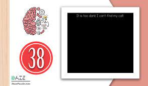 Earlier or later you will need help to pass this challenging game and our website is here to equip you with brain test level 309 answers and other. Brain Test Level 38 It Is Too Dark I Can T Find My Cat Answer Daze Puzzle