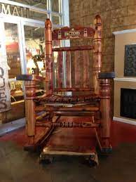 Very Large Rocking Chair In The Factory Picture Of The Factory At Franklin Franklin Tripadvisor 3d printed hinges + laser cutting.