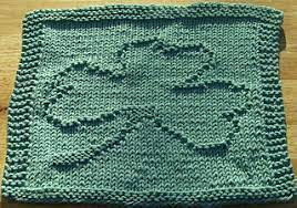 It's a great way for beginning knitters to learn new stitch patterns. Ravelry Shamrock Knit Dishcloth Pattern By Lisa Millan