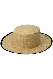 グログランテープカンカン帽 ザ ヴァージニア the virgnia ハット カンカン帽 帽子