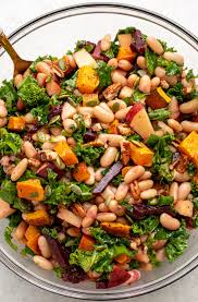 Fall Harvest Dense Bean Salad