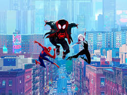 Desktop Wallpaper Movie Fan Art Spider Man Into The Spider Verse Hd Image Picture Backgrounds 059a85 Spiderman Spider Verse Superhero Wallpaper