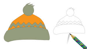 To always trim the cap back, select the darkest. How To Draw A Beanie Simple Easy Hat And Beautiful