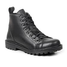 Coturno Feminino Confortavel Estilo Tratorado Dia A Dia Leve Preto Netshoes
