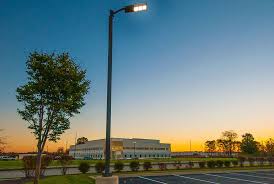 Outdoor Site Lighting Retrofit Using Led Parking Lot Energy Efficient Lighting Outdoor Lighting