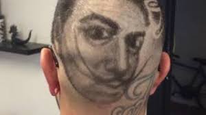 Hair Art Salvador Dali