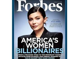 Kylie Jenner S Net Worth Nears 1 Billion Richer Than Kim Kardashian Business Insider Forbes Cover Kylie Jenner Forbes Magazine Cover