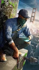 Watch Dogs Graffiti Wallpaper Dog Wallpaper Mobile Wallpaper