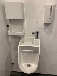 sustainable peeing: combo urinal and