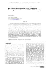 We did not find results for: Pdf Best Practice Pembelajaran Ipa Biologi Dalam Rangka Membangun Karakter Siswa Kelas Viii A Di Smp N 4 Bojong