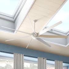 Large ceiling fans are perfect for entertaining areas, as the slightest breeze goes a long way in keeping the air fresh and guests comfortable. Extremely Large Room Ceiling Fans You Ll Love In 2021 Wayfair