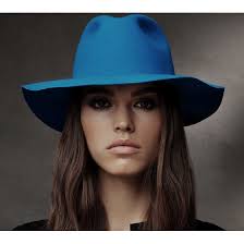 Inglis Electric Blue Wool Felt Hat