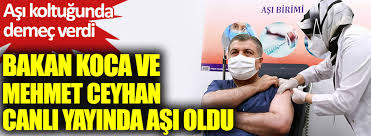 Sağlık bakanı fahrettin koca, tbmm'de gazetecilerin aşı ile ilgili sorularını cevapladı. Saglik Bakani Fahrettin Koca Ve Mehmet Ceyhan Canli Yayinda Korona Asisi Oldu