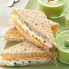 Goldilox tea sandwiches and humpty dumpty custard cups. 15 Stunning Tea Sandwiches For Your Next Event