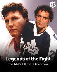 Toughness and fearlessness in hockey history