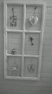 Fenster Deko Fensterrahmen Sprossenfenster Brocante Weiss Holz Shabby Chic 85cm 2 Alte Fensterrahmen Fensterrahmen Alte Fenster Dekorieren