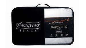Buy Beautyrest Black Gel Memory Foam Low Pillow Harvey Norman Au