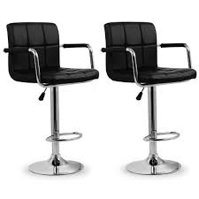 $269.99 ($135.00 per item) 153. Homfa 2 X Bar Stools Breakfast Swivel Stools Faux Leather Kitchen Stools Adjustable Chairs With Backs And Arms For Bar Kitchen Home Black 434 Buy Online In Belize At Belize Desertcart Com Productid 57607900