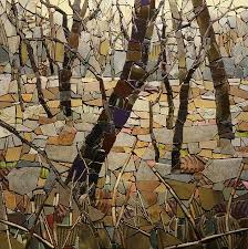 Sharon Loeppky Landscape Mosaic Tree Mosaic Mosiac Art