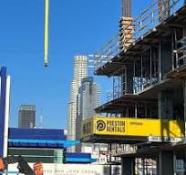 Loading Platforms in High-Rise Construction