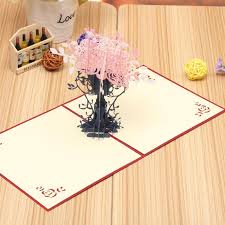 Easy to make christmas card best for christmas gift homemademake easy yet stunning christmas gree. 3d Pop Up Greeting Card Treasure Bowl Paper Card Diy Birthday Wedding Post Card Gift Buy At The Price Of 4 10 In Banggood Com Imall Com