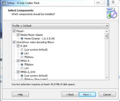 The standard version contains everything what is needed to play all the commonly used formats. K Lite Codec Pack Smart Tv Fasropen