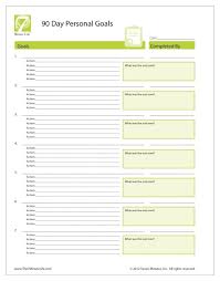New 90 Day Personal Goals Template Worksheet Jpg 720 920 Goals Template Goals Worksheet Goal Setting Worksheet