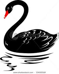 Beautiful Swan Black And White Clipart Black Swan Clip Art 4 Black Swan Swan Tattoo Clip Art