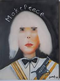 Makepeace Painting by Jonathan Monk