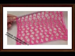 Kolay Ajurlu Zikzak File Modeli Youtube In 2020 Filet Crochet Knitting Crochet