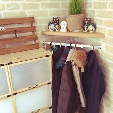 見た目 使い勝手よし コート置き場のお悩み解決します 収納 アイデア コート掛け 玄関 コート掛け