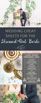 Wedding Cheat Sheets For The Stressed Out Bride Wedding Cheat Sheets Stressed Out Wedding Cheat Sheets D Diy Wedding Planning Wedding Planning Wedding Bride