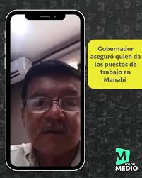 Gobernador de Manabí sobre nombramientos en ministerios