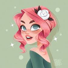 Madalena Digital Artist Madie Arts Fotos Y Videos De Instagram Cartoon Art Styles Girls Cartoon Art Cartoon Drawings