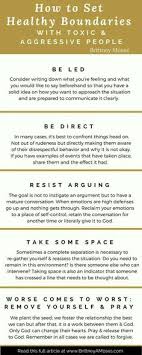 When you try to set boundaries, they're ignored. Toxic People Quotes